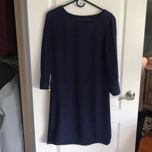 Navy blue dress